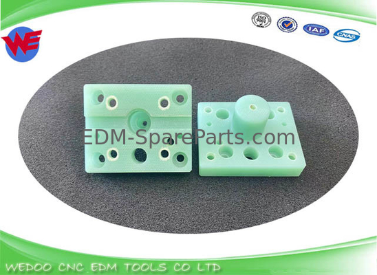 Α290-8130-X763 Fanuc Isolator EDM Parts Lower Jet Block 54*43*10*26MM σειρά α-Β