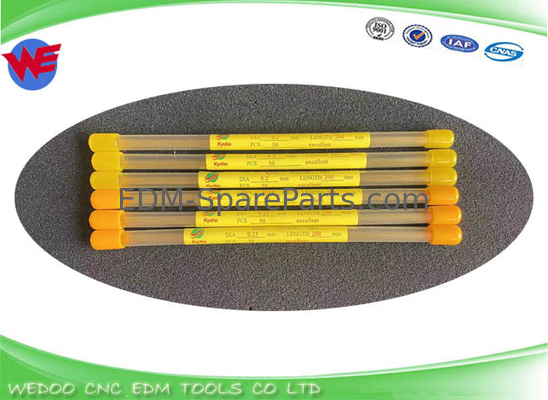 Ηλεκτροδίδα EDM Λευκό / χαλκό σωλήνες 0.2 X 200mm 0.25 * 200mm 0.1mm 0.15mm 0.19mm 0.18